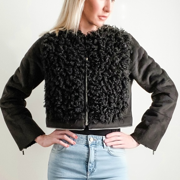 1.STATE Convertible Faux Shearling Jacket! - Picture 3 of 5